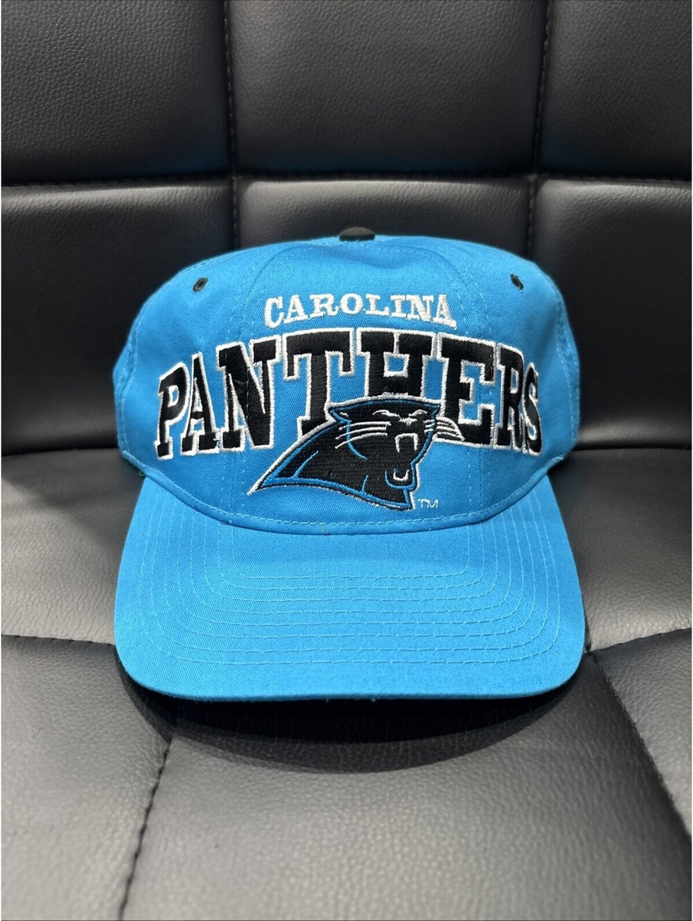 Vintage 90’s Blue NFL Carolina Panthers Spell-out SnapBack